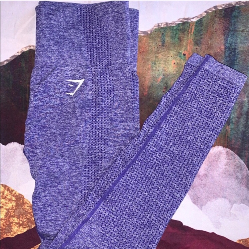 Gymshark Indigo Marl Vital Seamless Leggings